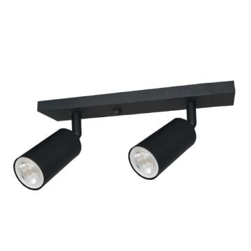 Crealight MOL067 Siyah Sıva Üstü Hareketli İkili Spot (GU10 Duylu)
