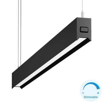 GOYA GY 8035-180 Siyah/Beyaz Kasa 75 Watt 180 cm DİMLİ Lineer Sarkıt Armatür