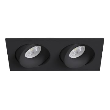 MOLLED MOL6109 Siyah Sıva Altı İkili Spot Kasası (Metal)