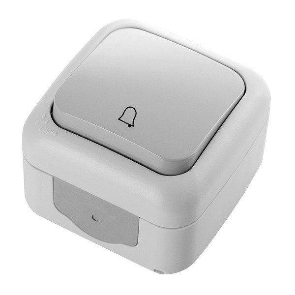 VİKO Palmiye 90555506 Zil Anahtarı [Gri]