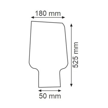 K2 GLOBAL KST208 100 Watt LED Sokak Armatürü - Beyaz Işık (6500K)
