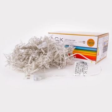 ACK AS90-00506 200x200 cm İç Mekan LED Perde - Mavi Işık