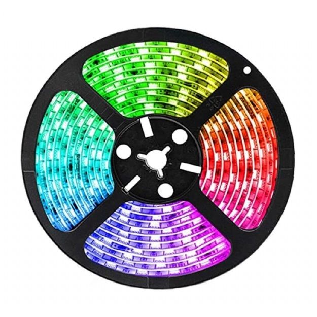 K2 GLOBAL KCL003 12 Volt 10 Çipli Dış Mekan RGB Şerit Led - 10 Watt/Metre [5 Metre]