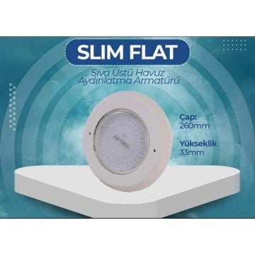 CL-1051 12 Volt 30 Watt Sıva Üstü LED Havuz Armatürü (PHILIPS LED)