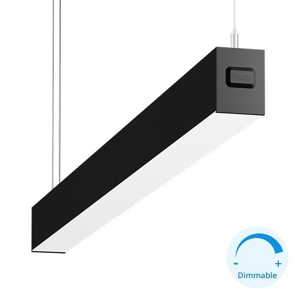 GOYA GY 8033-180 Siyah/Beyaz Kasa 75 Watt 180 cm DİMLİ Lineer Sarkıt Armatür