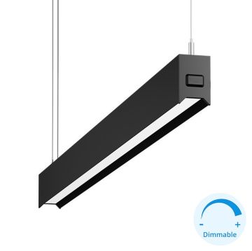 GOYA GY 8035-15 Siyah/Beyaz Kasa 65 Watt 150 cm DİMLİ Lineer Sarkıt Armatür