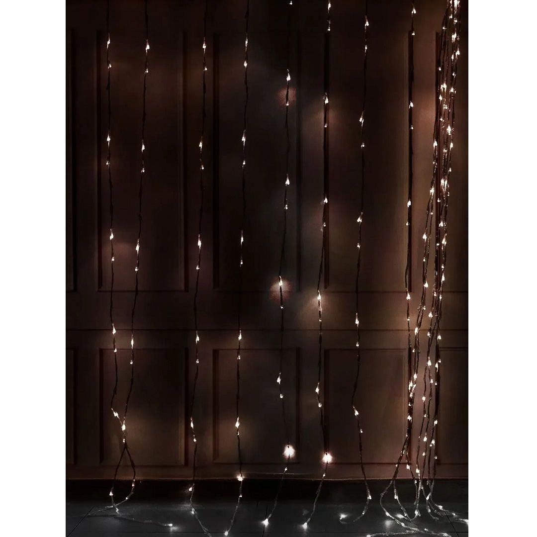 ACK AS90-00603 200x200 cm İç Mekan LED Akar Perde - Beyaz Işık (6500K)