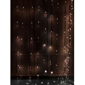 ACK AS90-00603 200x200 cm İç Mekan LED Akar Perde - Beyaz Işık (6500K)