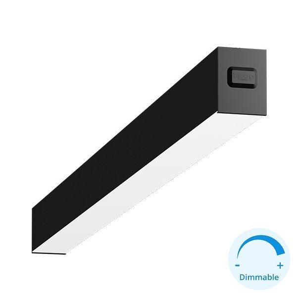 GOYA GY 8033-180 Siyah/Beyaz Kasa 75 Watt 180 cm Sıva Üstü DİMLİ Lineer Armatür