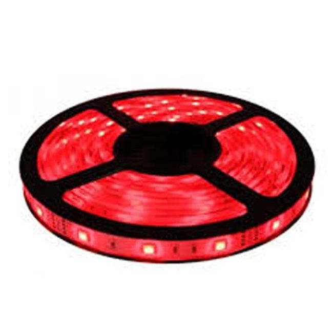 K2 GLOBAL KCL004 12 Volt Tek Kırmızı Şerit Led - 4.8 Watt/Metre [5 Metre]