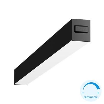 GOYA GY 8034-15 Siyah/Beyaz Kasa 65 Watt 150 cm Sıva Üstü DİMLİ Lineer Armatür