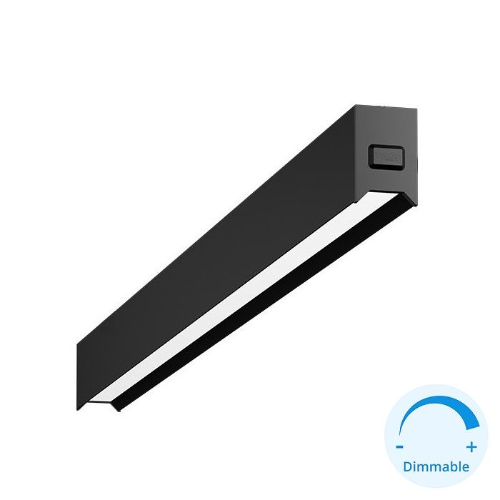 GOYA GY 8035-15 Siyah/Beyaz Kasa 65 Watt 150 cm Sıva Üstü DİMLİ Lineer Armatür