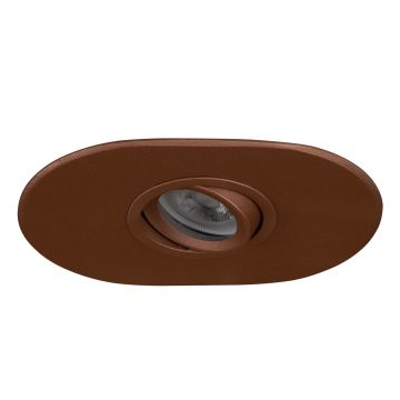 goldX ZE1000-14 Bakır Sıva Altı Oval Spot Kasası