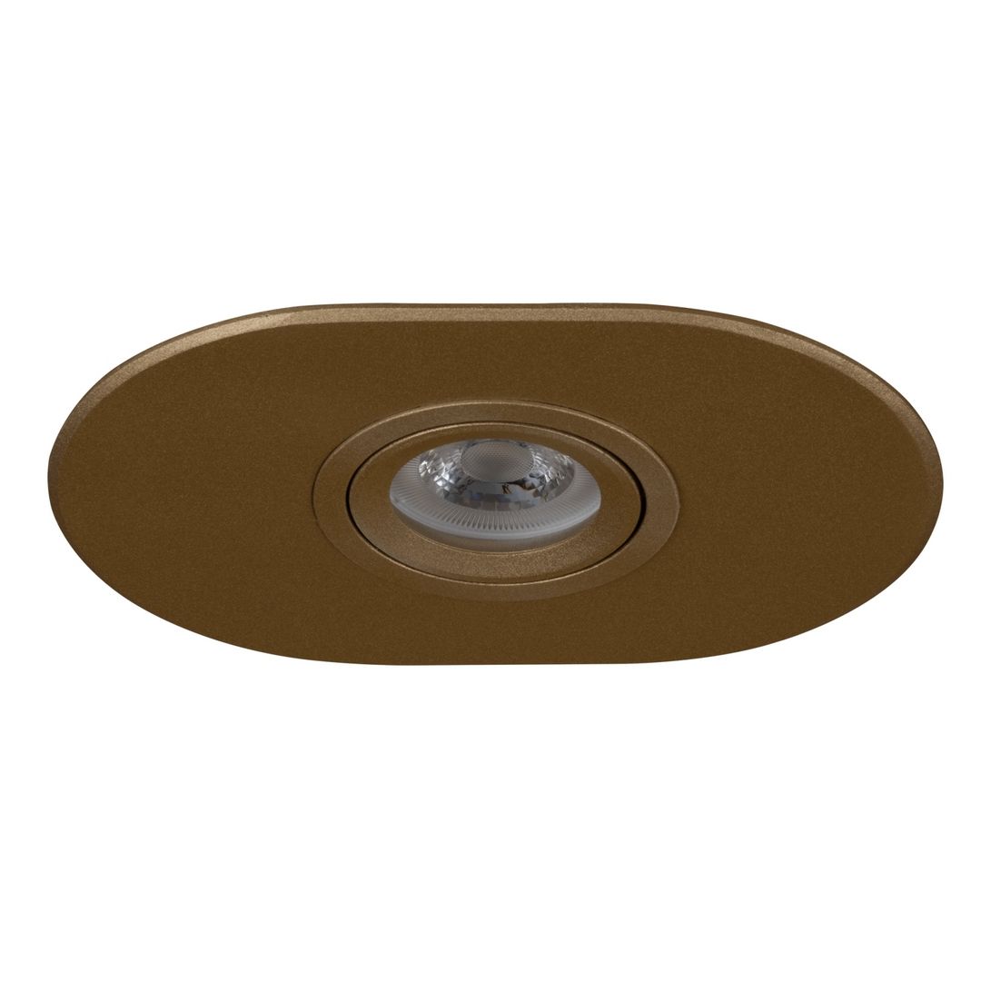 goldX ZE1000-18 Gold Sıva Altı Oval Spot Kasası