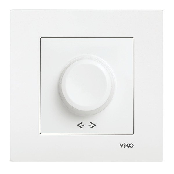 VİKO Karre/Meridian 90967142 Pro Dimmer (RC 40-400W/VA Vavien) [Beyaz]