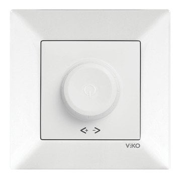 VİKO Karre/Meridian 90967140 Pro Dimmer (RL 20-500W/VA Vavien) [Beyaz]