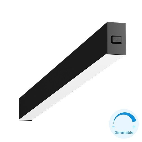 GOYA GY 8032-180 Siyah/Beyaz Kasa 75 Watt 180 cm Sıva Üstü DİMLİ Lineer Armatür