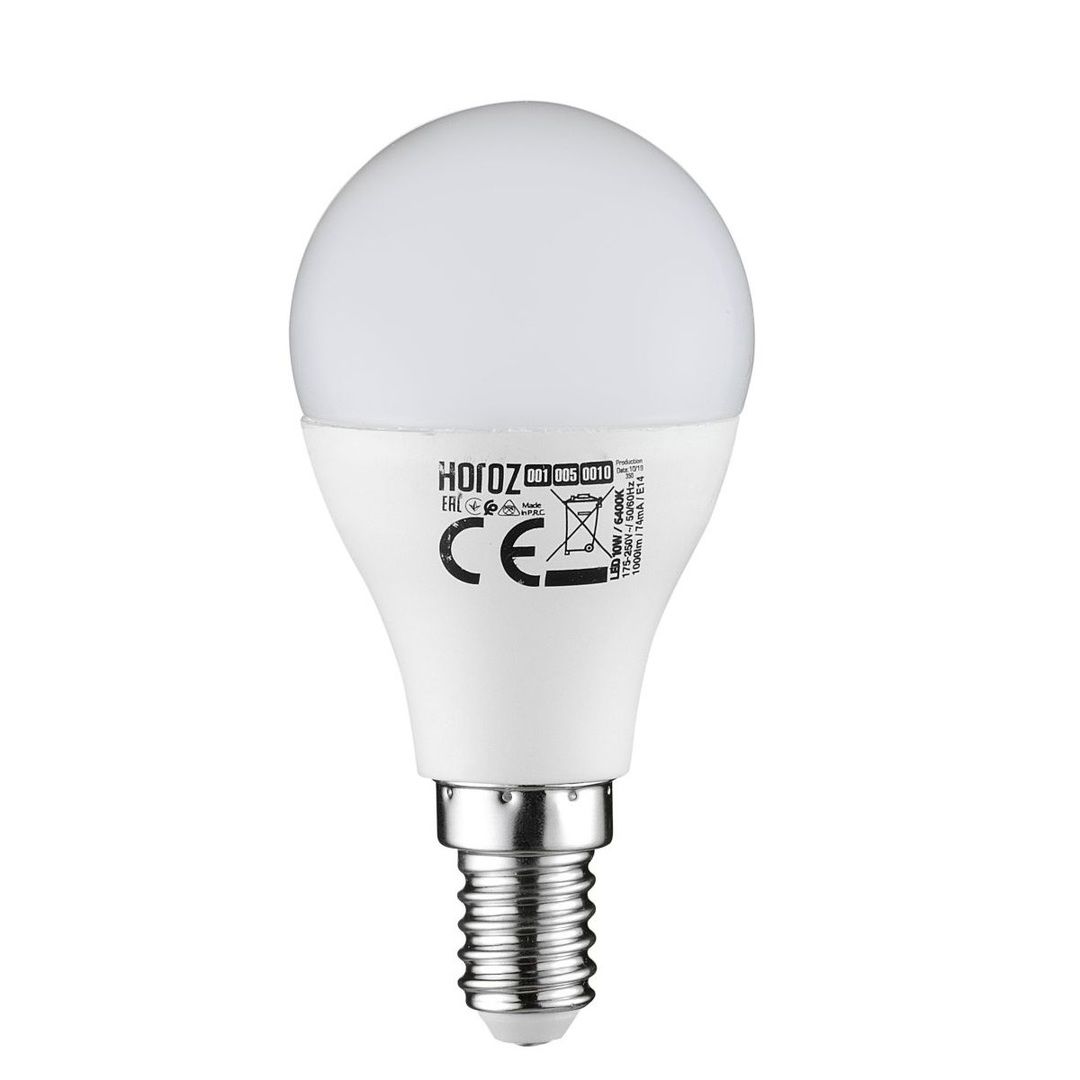 HOROZ 001-005-0010-E14 ELITE 10 Watt E14 Duylu G45 LED Top Ampul