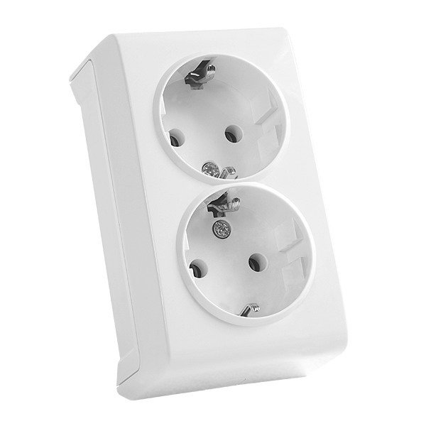 VİKO Vera 90681056 İkili Topraklı Priz [Beyaz]