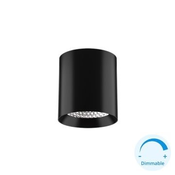 GOYA GY 1854 Siyah/Beyaz Kasa 30 Watt Sıva Üstü DİMLİ Silindir LED Spot