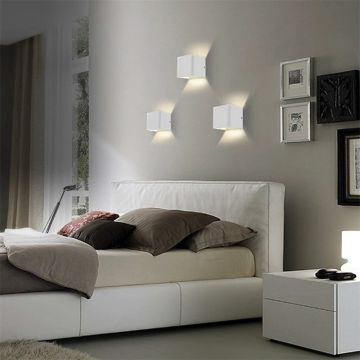 EGGE EG-7510-W 5 Watt Beyaz Çift Yönlü LED Aplik - Gün Işığı (3000K)