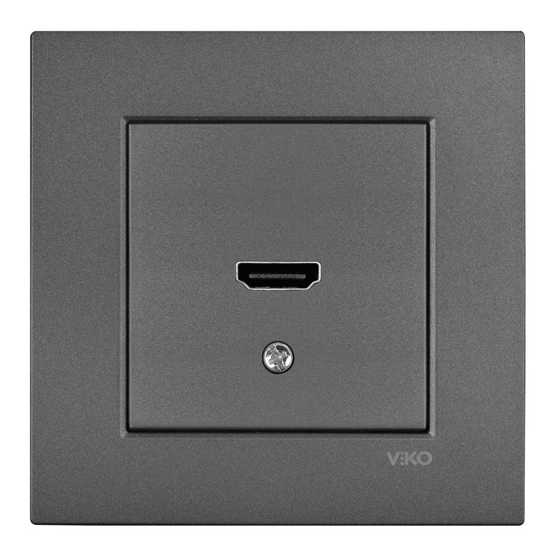 VİKO Novella/Trenda 92605411 HDMI Konnektör Kapağı [Füme]