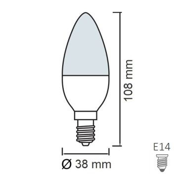 HOROZ 001-003-0008 ULTRA 8 Watt LED Mum Ampul