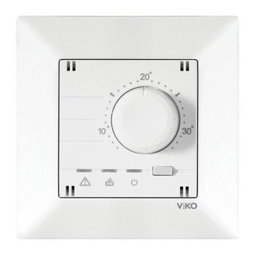 VİKO Karre/Meridian 90967130 Analog Termostat (Isıtma) [Beyaz]
