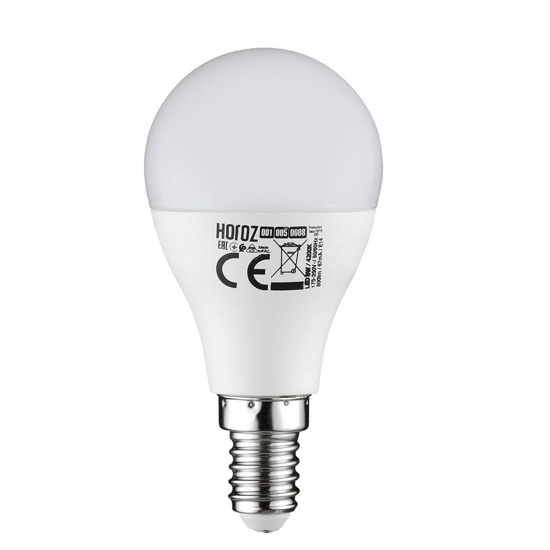 HOROZ 001-005-0008-E14 ELITE 8 Watt E14 Duylu G45 LED Top Ampul
