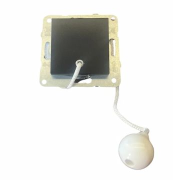 VİKO Novella/Trenda 92105518 İpli Acil Uyarı Butonu (Mekanizma & Düğme) [Siyah]