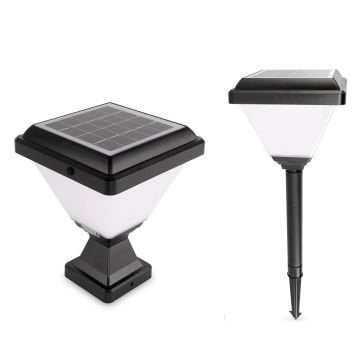 ACK AG60-06831 20 Watt/h Solar Set Üstü Aplik - Beyaz Işık (6500K) - PC Gövde