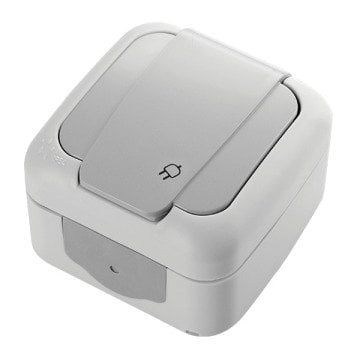 VİKO Vera 90555508 Topraklı Priz [Gri]