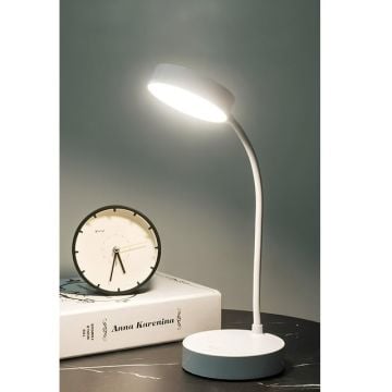 YCL YML 230 3 Watt Dimli ve Dokunmatik, Şarjlı Beyaz Akrobatik LED Masa Lambası - 3 Işık Renkli (Beyaz + Işık Beyaz + Gün Işığı)