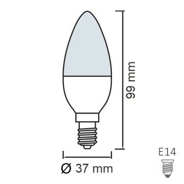 HOROZ 001-003-0006 ULTRA 6 Watt LED Mum Ampul
