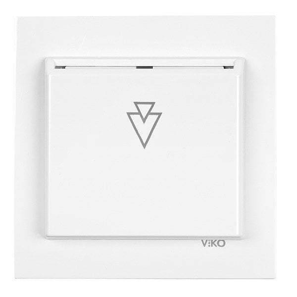 VİKO Karre/Meridian 90967119 Energy Saver (230V ESCR - Mekanik Anahtarlı) [Beyaz]