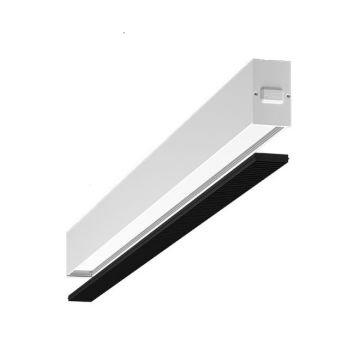 GOYA GY 8055-150 Beyaz Kasa 65 Watt 150 cm Kamaşma Önleyicili Sıva Üstü DİMLİ Lineer Armatür