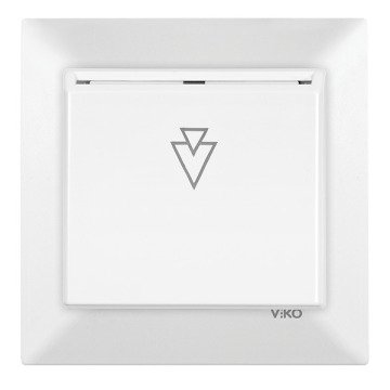 VİKO Karre/Meridian 90967116 Energy Saver (5V ESCR - 13.56 MHz) [Beyaz]