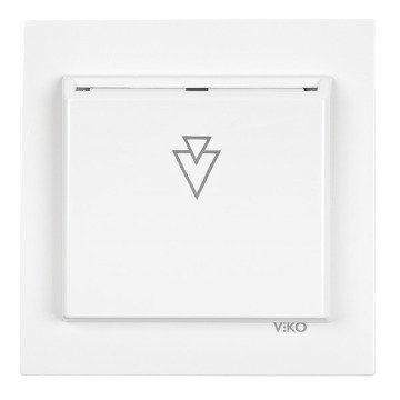 VİKO Karre/Meridian 90967116 Energy Saver (5V ESCR - 13.56 MHz) [Beyaz]
