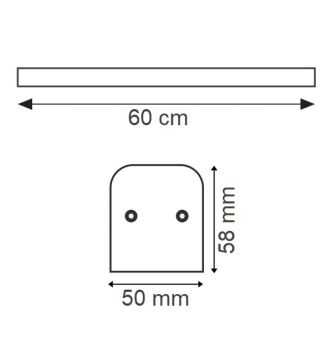 K2 GLOBAL KWP2118 18 Watt 60 cm TSE Sertifikalı LED Etanj Armatür