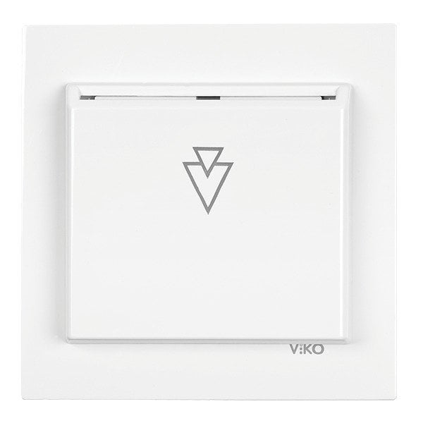 VİKO Karre/Meridian 90967118 Energy Saver (5V ESCR - Mekanik Anahtarlı) [Beyaz]