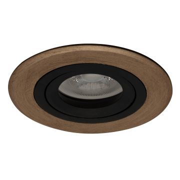 goldX ZE807-BRE Bronz Eskitme Sıva Altı Yuvarlak Spot Kasası