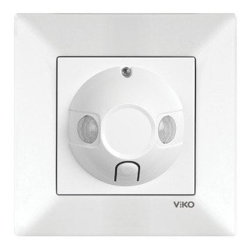 VİKO Karre/Meridian 90961072 Hareket Dedektörü (Nötrlü - 180°) [Beyaz]