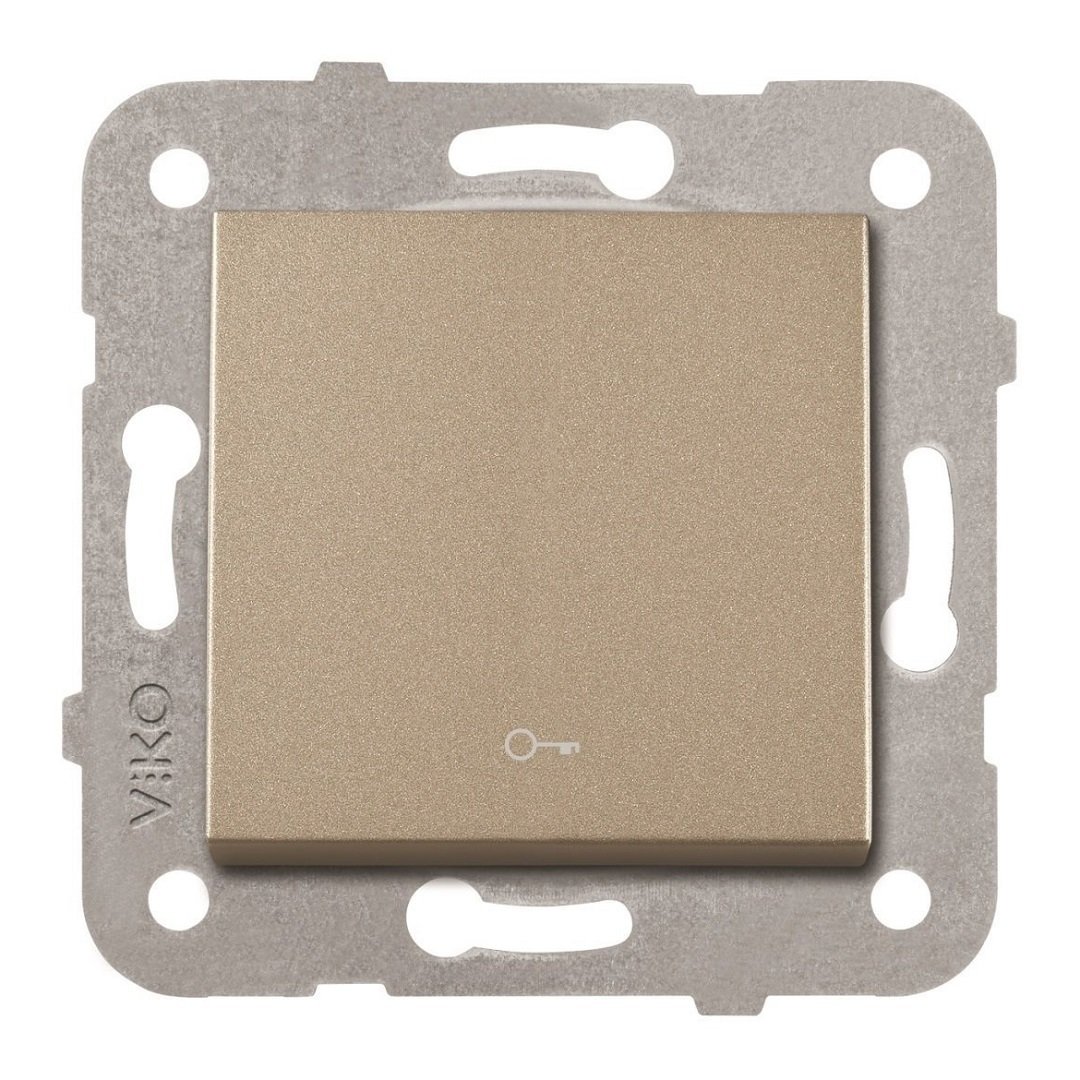 VİKO Novella/Trenda 92605205 Kapı Otomatiği Anahtarı Düğmesi [Bronz]