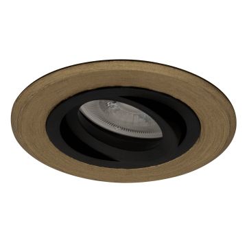 goldX ZE807-PE Prinç Eskitme Sıva Altı Yuvarlak Spot Kasası