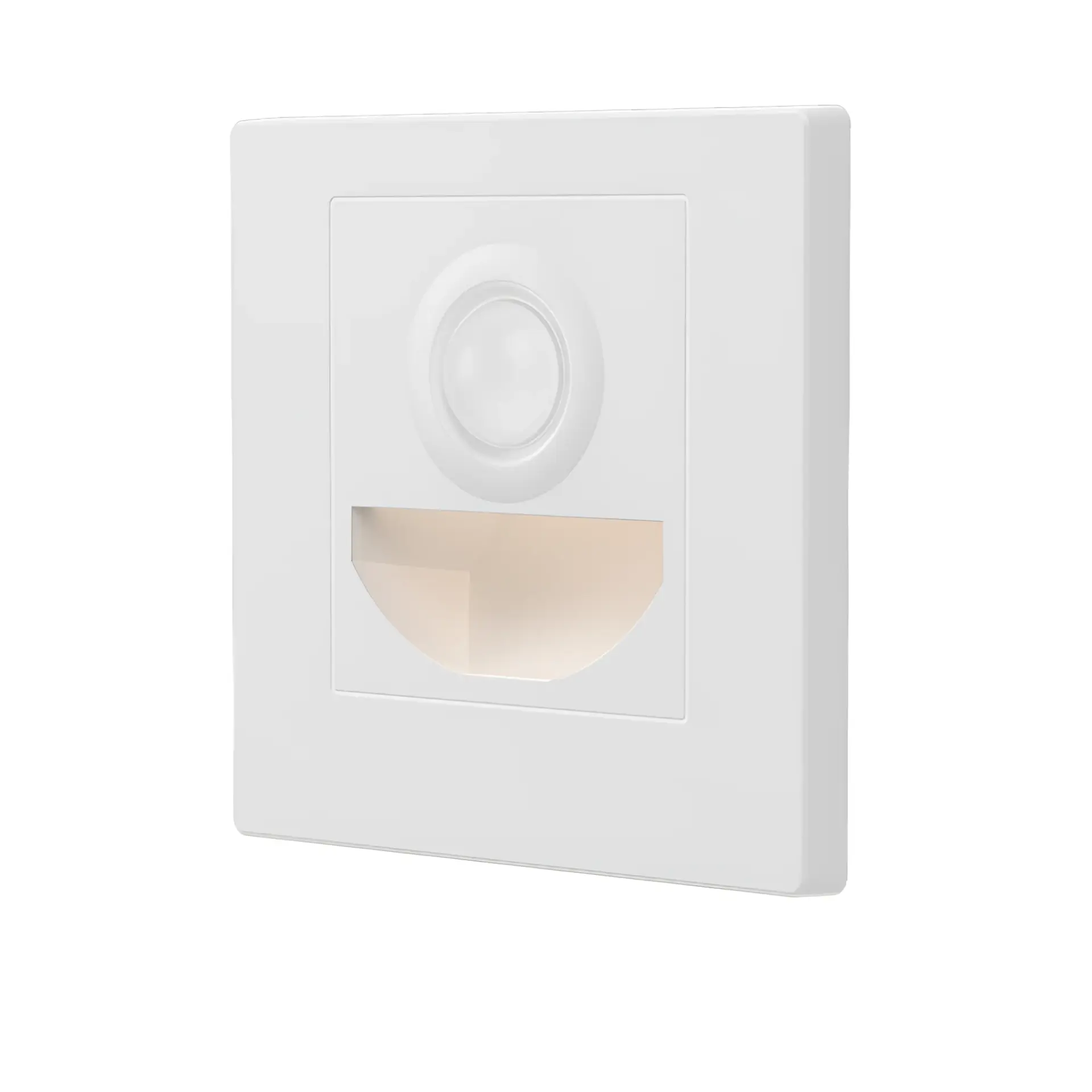 Braytron BH07-00380 3 Watt Sıva Altı Kare İç Mekan Sensörlü LED Merdiven Armatürü - Beyaz PC Gövde - 3 Işık Renkli (Beyaz + Ilık Beyaz + Gün Işığı)