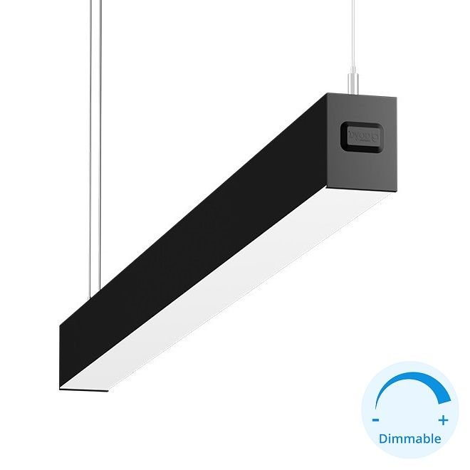 GOYA GY 8033-15 Siyah/Beyaz Kasa 65 Watt 150 cm DİMLİ Lineer Sarkıt Armatür