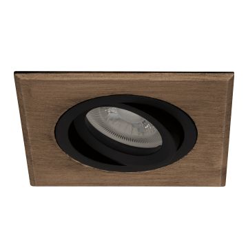 goldX ZE818-BRE Bronz Eskitme Kare Spot Kasası