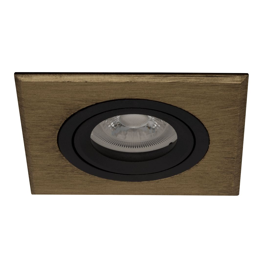 goldX ZE818-PE Prinç Eskitme Kare Spot Kasası