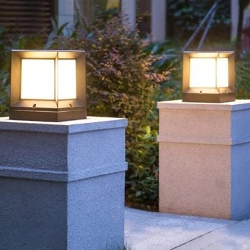 ACK AG31-00132 Siyah Set Üstü Küp Aplik (Metal Gövde - E27 Duylu)