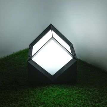 ACK AG55-06021 Lunar Siyah Set Üstü Aplik (PC Gövde - E27 Duylu)